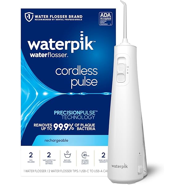 waterpik waterflosser 充電式 Amazon.com: Waterpik Cordless Advanced Water Flosser for
